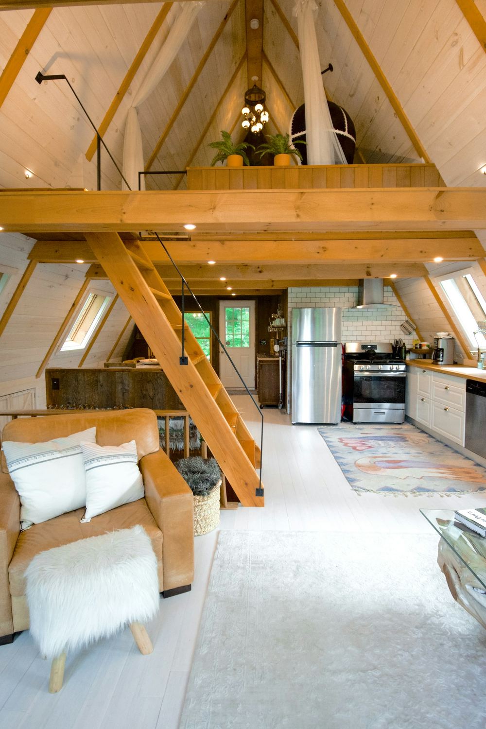 Interior carpentry and finish work in a residential home